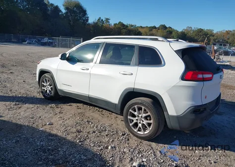 2015 Jeep Cherokee Latitude z USA, uszkodzony, nr VIN 1C4PJLCB3FW643748